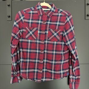 Flannel button down shirt